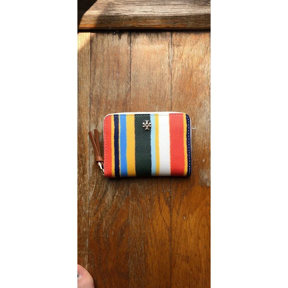 Tory Burch Kerrington Zip Coin Case